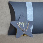 Bracelet étoile - Collection Poudre de Soleil Myo jewel- Bijoux - Laiton brut doré - Créatrice Nantes